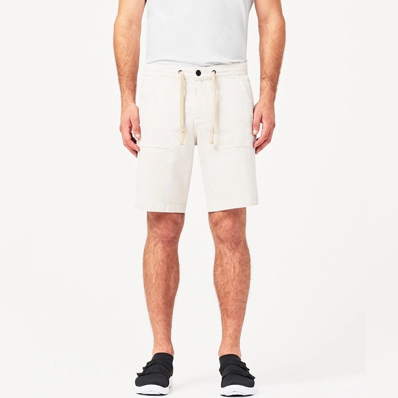 NWOT DL1961 Jake Utility Shorts Drawstring Waistband Tan sz 40 - Picture 1 of 7